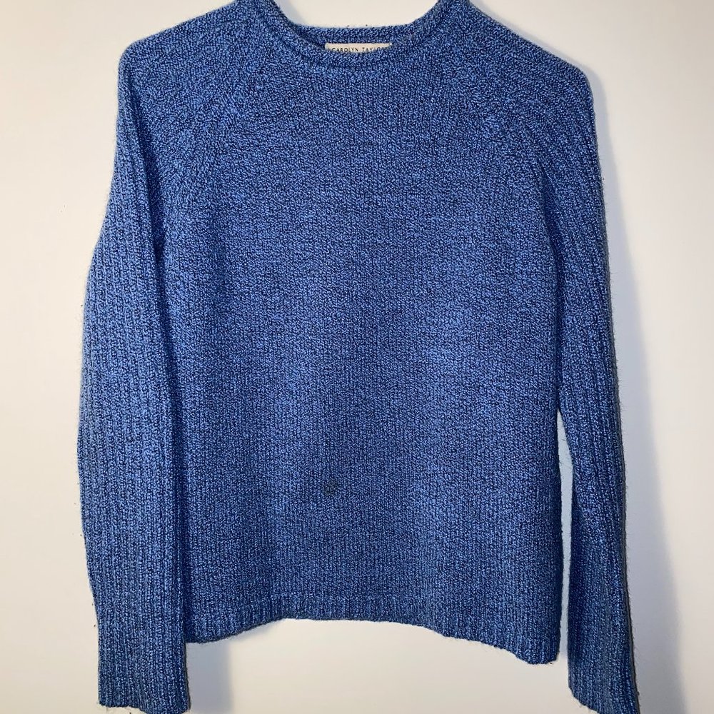 Blue Knitted Sweater